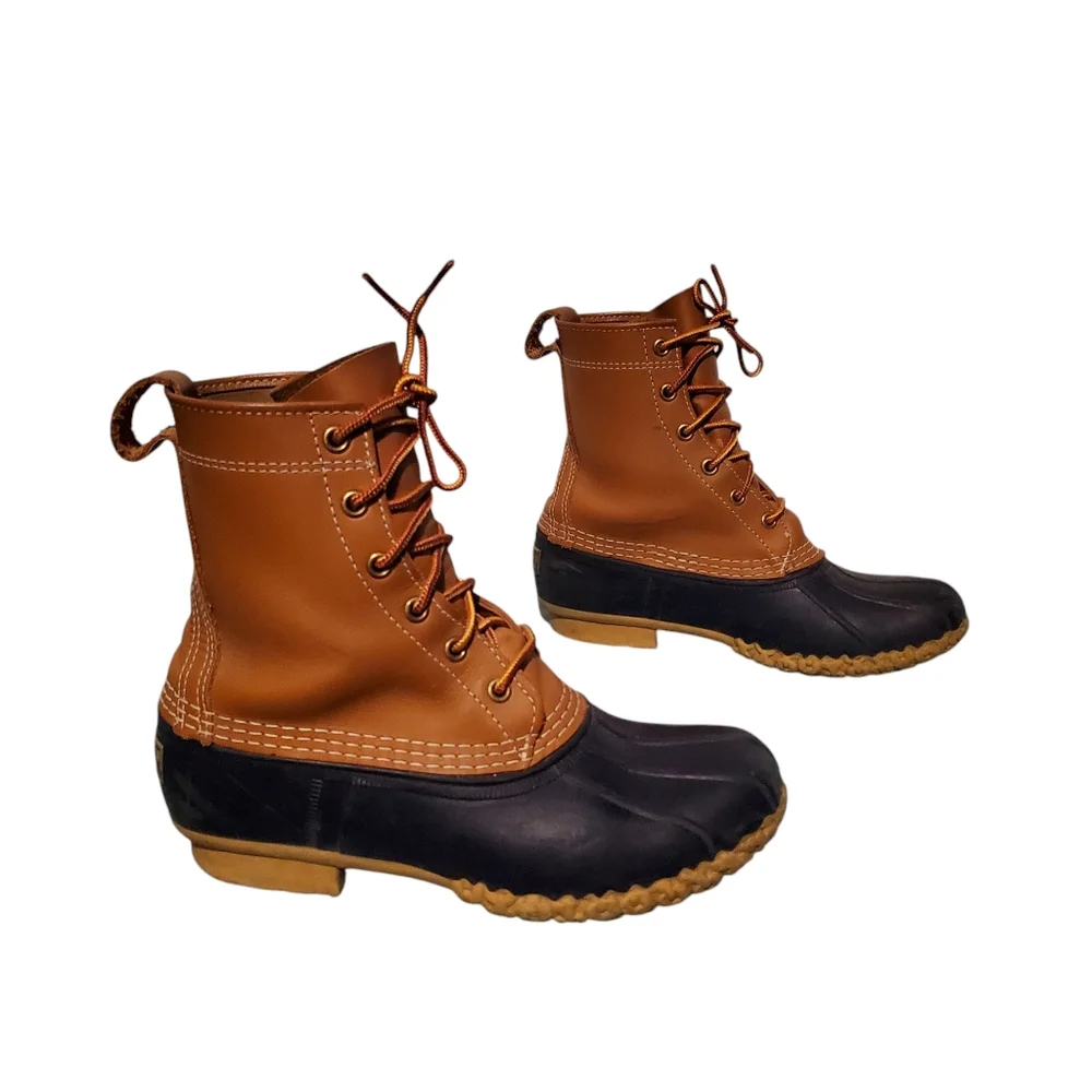 Bean Boots By L.L. Bean Maine Duck Hunting Boots Women's Size 7M - Picture 3 of 11